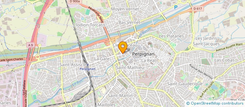 localisation de l'entreprise MONSIEUR GUILLAUME CALVET  PERPIGNAN