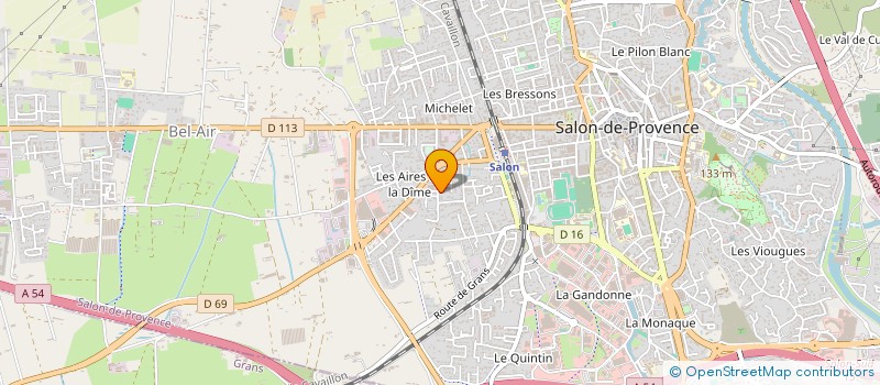 localisation de l'entreprise MONSIEUR GUILLAUME CANCEIL  SALON-DE-PROVENCE