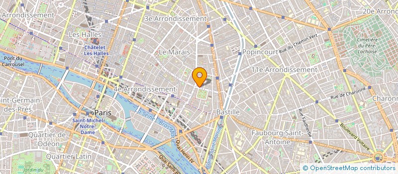 localisation de l'entreprise MONSIEUR GUILLAUME CANET  PARIS