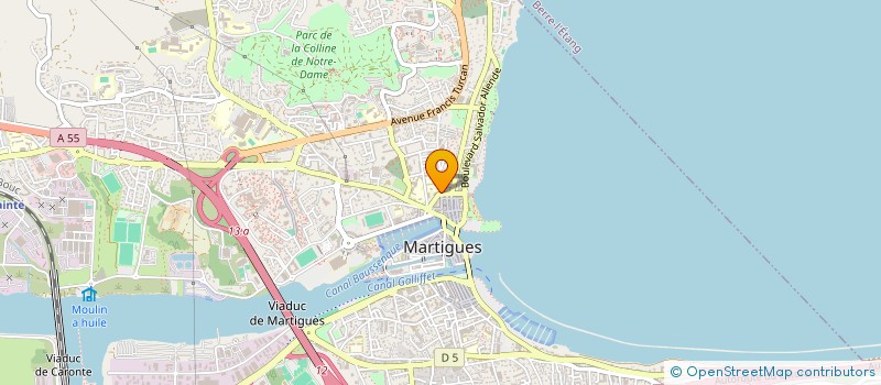 localisation de l'entreprise MONSIEUR GUILLAUME CANLAY à MARTIGUES