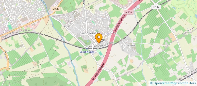 localisation de l'entreprise MONSIEUR GUILLAUME CANO  SAINT-AUNES