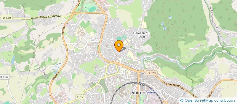 localisation de l'entreprise MONSIEUR GUILLAUME CAPELLE à VOIRON