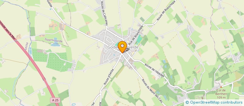 localisation de l'entreprise MONSIEUR GUILLAUME CAPPELAERE à SAINT-SYLVESTRE-CAPPEL