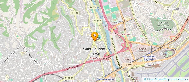 localisation de l'entreprise MONSIEUR GUILLAUME CAPPELLO à SAINT-LAURENT-DU-VAR