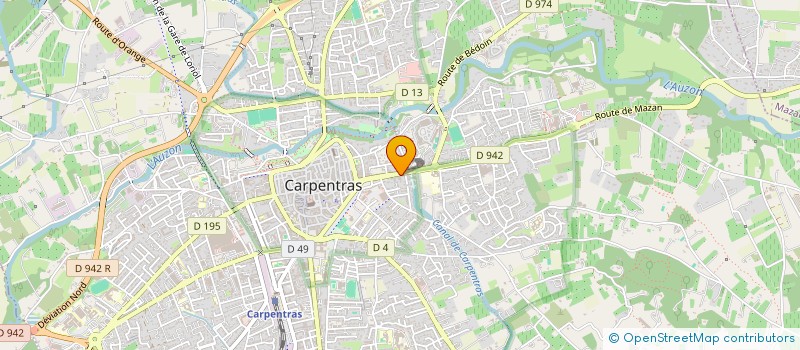 localisation de l'entreprise MONSIEUR GUILLAUME CARLIER à CARPENTRAS