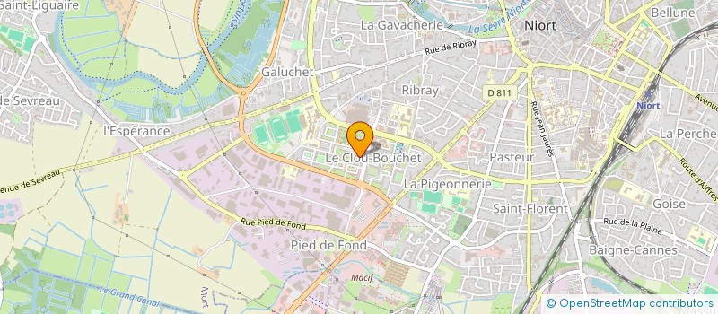 localisation de l'entreprise MONSIEUR GUILLAUME CARLIER à NIORT