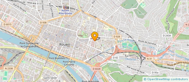 localisation de l'entreprise MONSIEUR GUILLAUME CARON  ROUEN