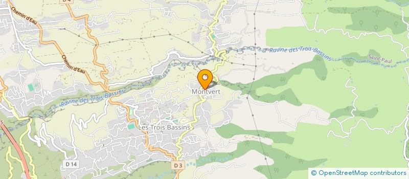 localisation de l'entreprise MONSIEUR GUILLAUME CAROUPIN  LES TROIS-BASSINS