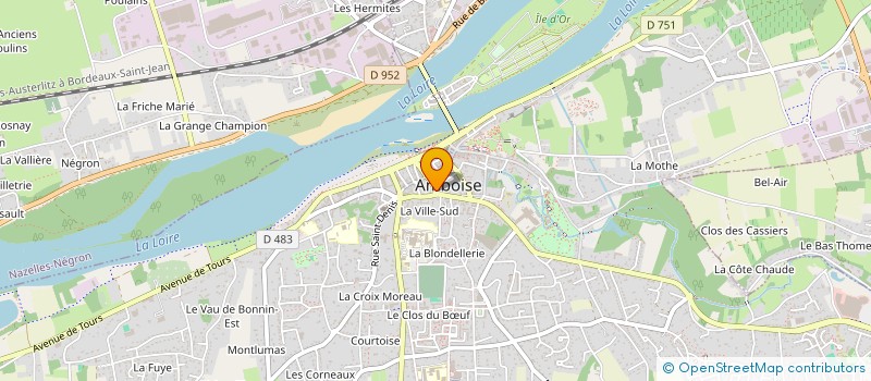 localisation de l'entreprise MONSIEUR GUILLAUME CARRARA  AMBOISE