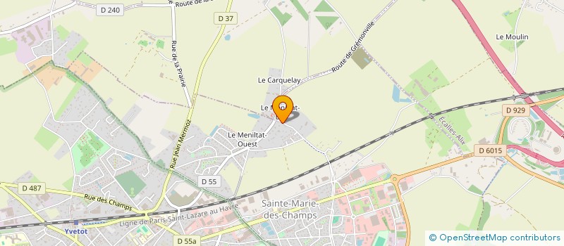 localisation de l'entreprise MONSIEUR GUILLAUME CARRE  SAINTE-MARIE-DES-CHAMPS