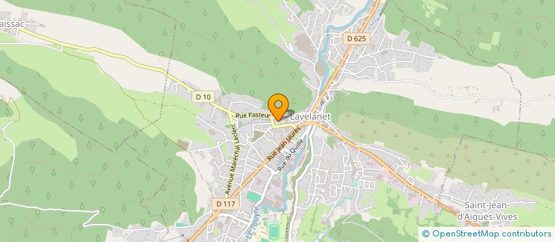 localisation de l'entreprise MONSIEUR GUILLAUME CARRERE à LAVELANET