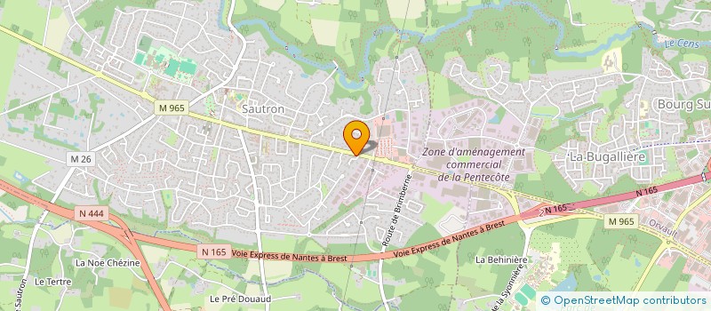 localisation de l'entreprise MONSIEUR GUILLAUME CARRETERO à SAUTRON