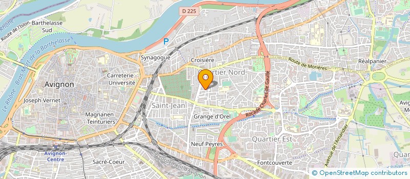 localisation de l'entreprise MONSIEUR GUILLAUME CASAS  AVIGNON