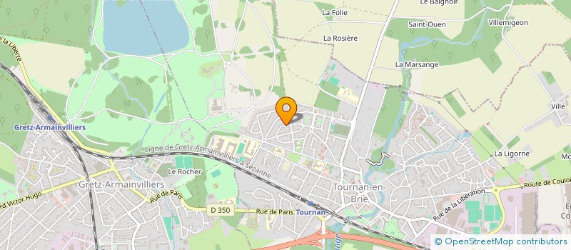 localisation de l'entreprise MONSIEUR GUILLAUME CASASUS  TOURNAN-EN-BRIE