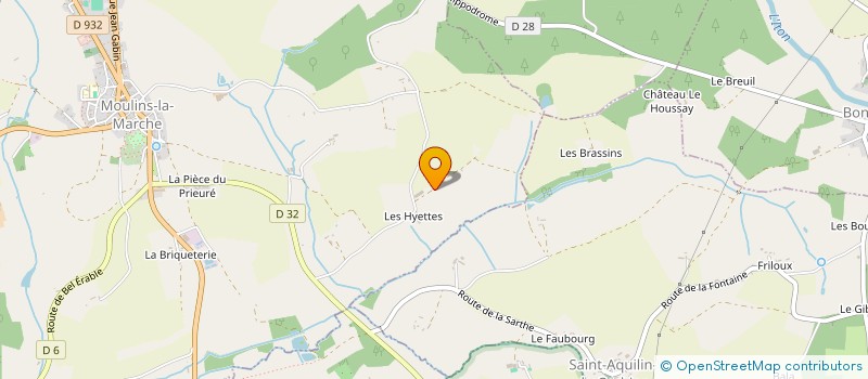localisation de l'entreprise MONSIEUR GUILLAUME CASTEL à MOULINS-LA-MARCHE