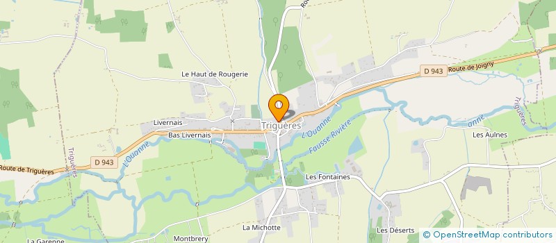 localisation de l'entreprise MONSIEUR GUILLAUME CATHERINE  TRIGUERES