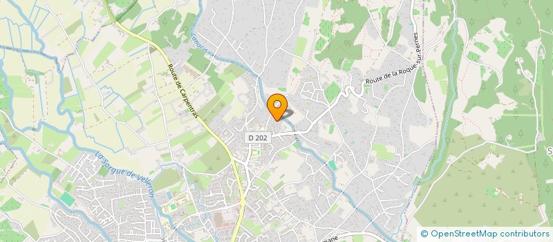 localisation de l'entreprise MONSIEUR GUILLAUME CATOLIQUOT  L'ISLE-SUR-LA-SORGUE