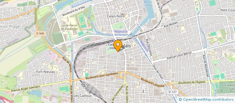 localisation de l'entreprise MONSIEUR GUILLAUME CAUCHOIS  CALAIS