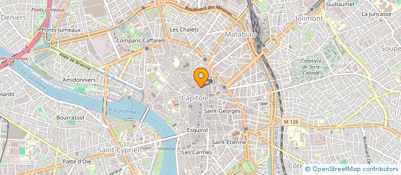 localisation de l'entreprise MONSIEUR GUILLAUME CAUSSIGNAC  TOULOUSE