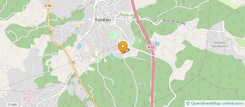 localisation de l'entreprise MONSIEUR GUILLAUME CAUZAT à FUVEAU