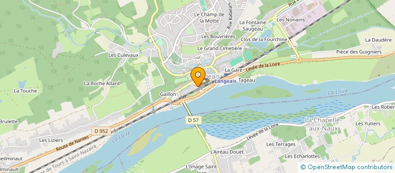 localisation de l'entreprise MONSIEUR GUILLAUME CAVENAILE  LANGEAIS