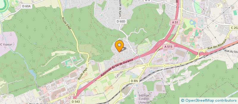 localisation de l'entreprise MONSIEUR GUILLAUME CAYTAN  CABRIES