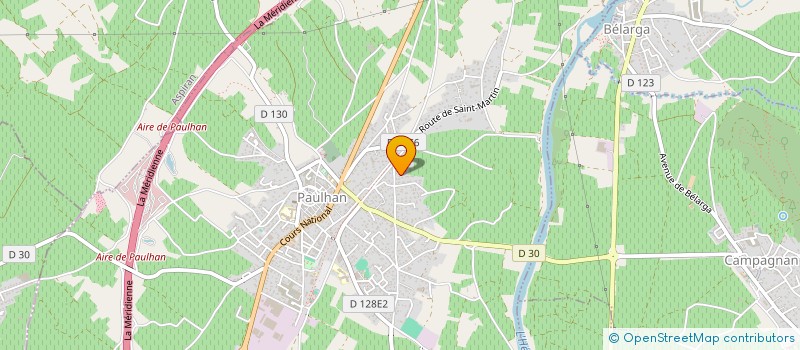localisation de l'entreprise MONSIEUR GUILLAUME CAYZAC à PAULHAN