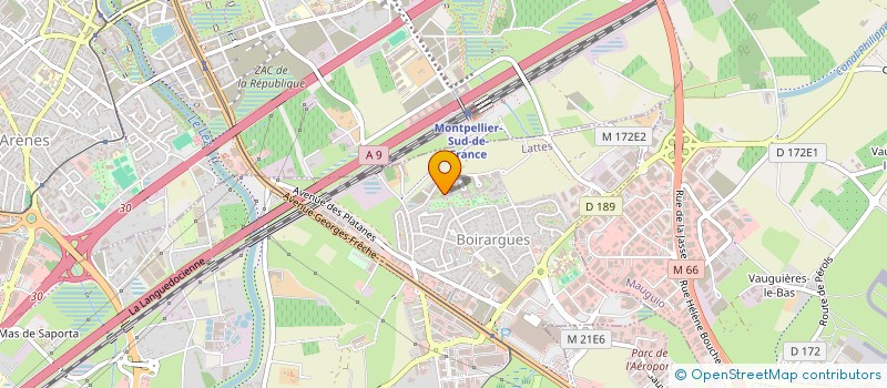 localisation de l'entreprise MONSIEUR GUILLAUME CELLY  LES ANGLES