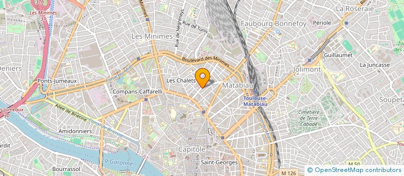 localisation de l'entreprise MONSIEUR GUILLAUME CERETTO à TOULOUSE
