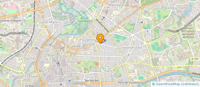 localisation de l'entreprise MONSIEUR GUILLAUME CERRUTI  RENNES