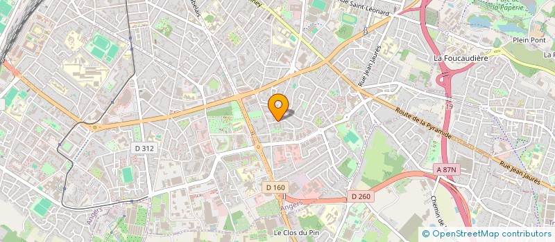 localisation de l'entreprise MONSIEUR GUILLAUME CESBRON à ANGERS