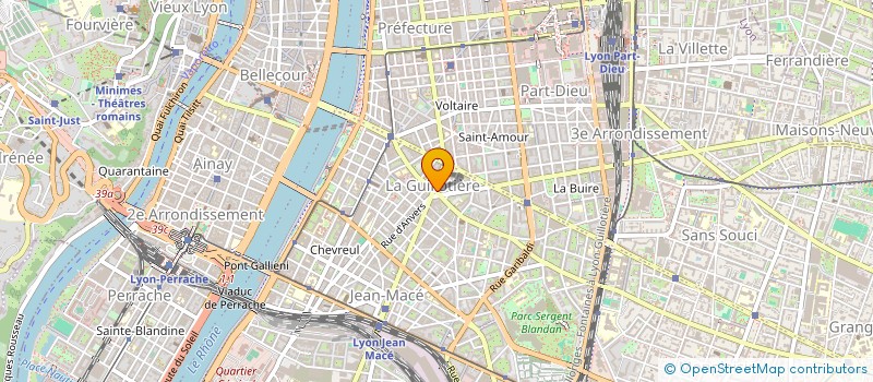 localisation de l'entreprise MONSIEUR GUILLAUME CESCO CASANOVA  LYON