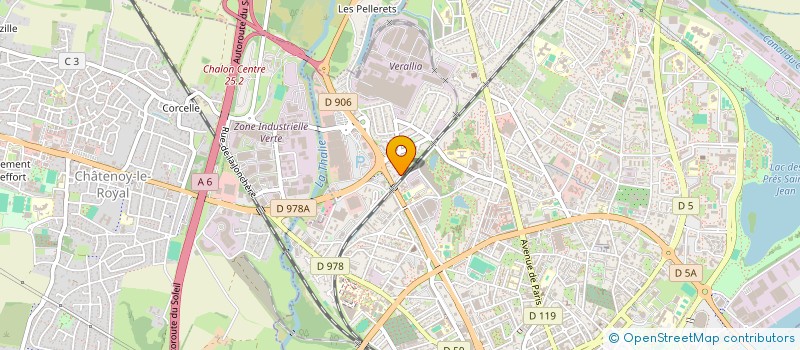 localisation de l'entreprise MONSIEUR GUILLAUME CESSOT à CHALON-SUR-SAONE