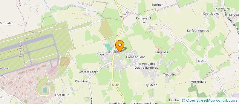 localisation de l'entreprise MONSIEUR GUILLAUME CETNAROWSKI  BODILIS