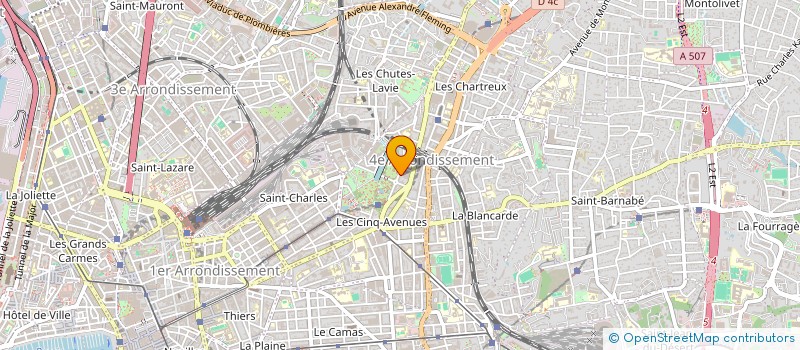 localisation de l'entreprise MONSIEUR GUILLAUME CHABANAUX à MARSEILLE