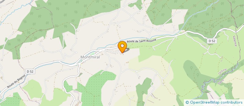 localisation de l'entreprise MONSIEUR GUILLAUME CHABRERAT  MONTMIRAL