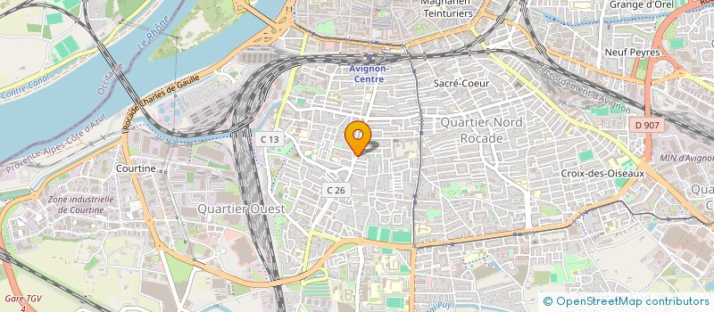 localisation de l'entreprise MONSIEUR GUILLAUME CHALOT  AVIGNON