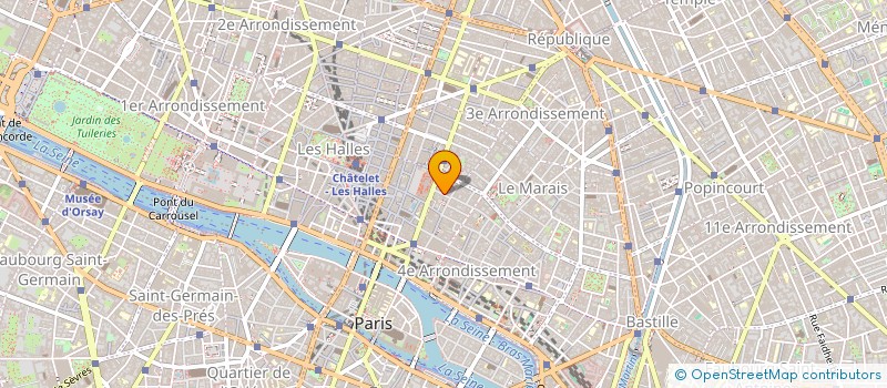 localisation de l'entreprise MONSIEUR GUILLAUME CHANSAREL  PARIS