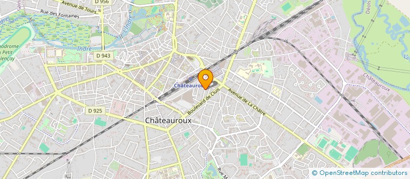 localisation de l'entreprise MONSIEUR GUILLAUME CHAPELLE à CHATEAUROUX