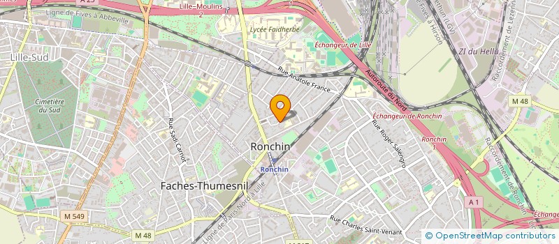 localisation de l'entreprise MONSIEUR GUILLAUME CHAPRON à RONCHIN