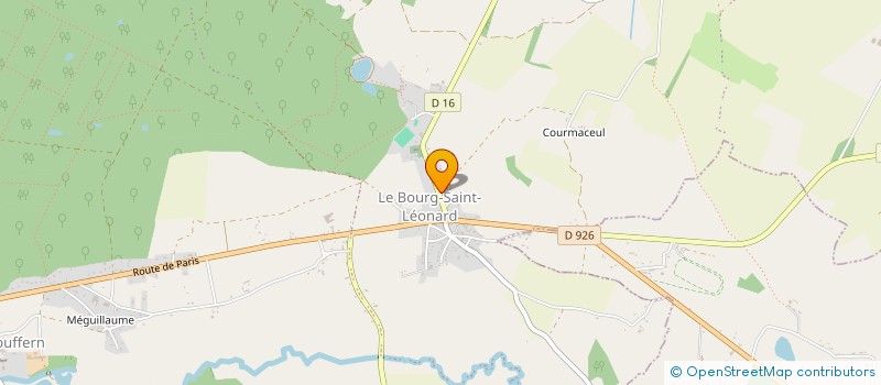 localisation de l'entreprise MONSIEUR GUILLAUME CHARLES à GOUFFERN EN AUGE