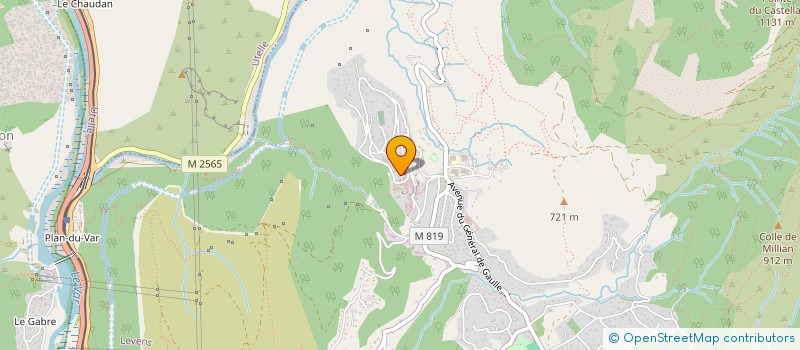 localisation de l'entreprise MONSIEUR GUILLAUME CHARNAY  LEVENS