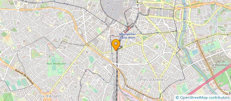 localisation de l'entreprise MONSIEUR GUILLAUME CHARRIER à MONTPELLIER