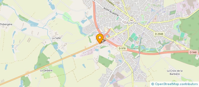 localisation de l'entreprise MONSIEUR GUILLAUME CHARRIER  AIZENAY