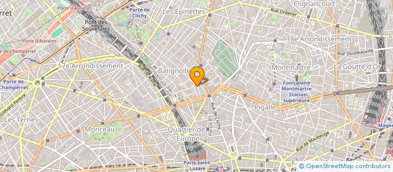 localisation de l'entreprise MONSIEUR GUILLAUME CHARTIER  PARIS