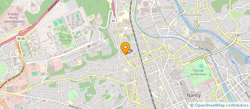 localisation de l'entreprise MONSIEUR GUILLAUME CHARTOIRE  NANCY