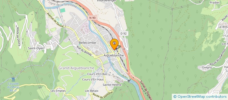 localisation de l'entreprise MONSIEUR GUILLAUME CHARVIN à GRAND-AIGUEBLANCHE