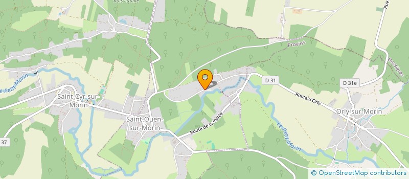 localisation de l'entreprise MONSIEUR GUILLAUME CHASSAGNE  SAINT-OUEN-SUR-MORIN