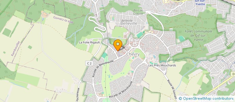 localisation de l'entreprise MONSIEUR GUILLAUME CHAUMONT  GIF-SUR-YVETTE