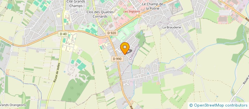 localisation de l'entreprise MONSIEUR GUILLAUME CHAUVEAU à CHATEAUROUX